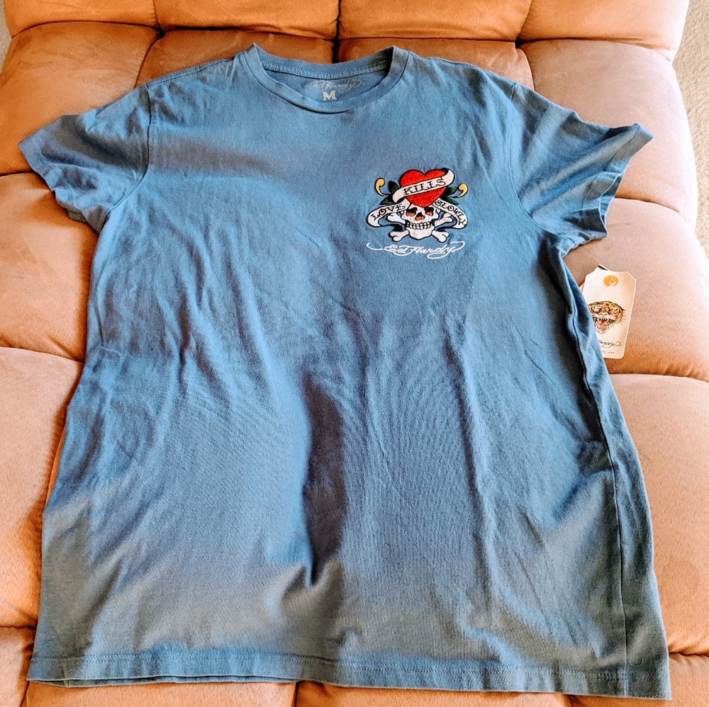 VINTAGE Ed Hardy Men's Short Sleeve T Shirt